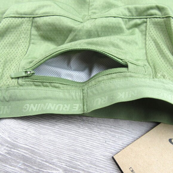 Nike Phenom Knit Running Gym Pants Mens Size Medium Green NEW - Picture 6 of 13